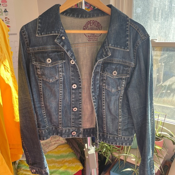 Superdry Jackets & Blazers - Superdry Cropped Denim Jacket